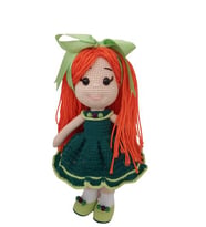 Fıstık Kız Bebek Amigurumi Organik Oyuncak