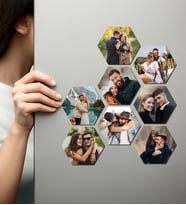 Kişiye Özel Ahşap Fotoğraflı UV Baskılı Magnet