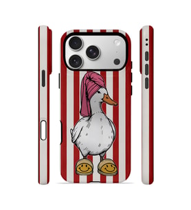 iPhone 17 Pro Vorian Çift Katmanlı Kılıf Duchess Duck