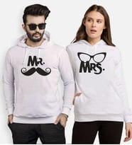 Tshirthane Mr. Mrs. Bıyık Gözlük Sevgili Kombinleri Kapüşonlu Kombini (Tek Ürün Fiyatıdır.)