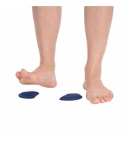 WINGMED Kumaş Kaplı Silikon Metatarsal Destek (Yapışkanlı) - Beden: S (W 712-S)