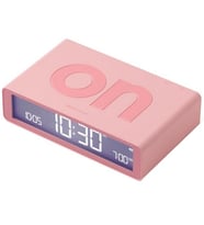 Lexon Flip Klasik Şarj Edilebilir Alarm Saat Pembe LR157P4