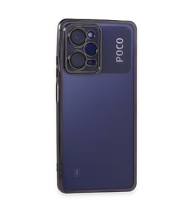 Xiaomi Poco X5 Pro 5g Kılıf Razer Lensli Silikon - Mor