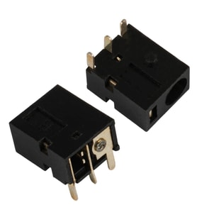 Elektromer EL-32579 Tablet PC DC Dişi Güç Şarj Soketi Konnektörü 3 Pin 3.5*1.35 Mm Şase No:15