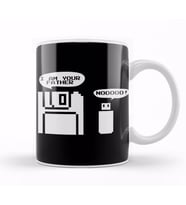 Funny Floppy Disk I Am Your Father Noooooo USB Kupa Bardak Porselen