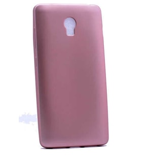Lenovo Vibe P1 Uyumlu Kılıf Zore Premier Silikon Kapak (Rose Gold Altın)