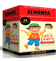 Okul Öncesi ve Çocuklar İçin ALMANCA Eğitim Seti