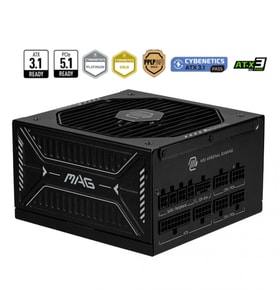 MSI MAG A1000GLS PCIE5 1000W 80 GOLD POWER SUPPLY