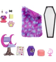 Monster High Harika Yatak Odası Set HHK64 Oyuncak Bebek Yatak Odası