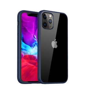 BİKAPAK ELİT SHINE IPHONE 12 PRO MAX KAPAK (Koyu Mavi)