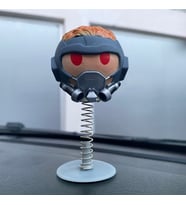 Star Lord Sallanan Kafa Zıp Zıp Marvel Lisanslı