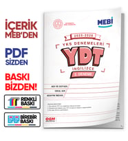2026 ÖSYM YKS-YDT MEBİ OGM  Türkiye Geneli 2. Deneme  Büyük Boy Renkli BASKI ÜCRETİ