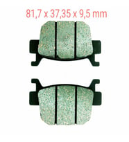 Honda Arka Fren Disk Balatası Gold Sfa415 Nss 300 Forza-Sh 300 - Mondial Buccaneer 250İ