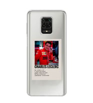 Redmi Note 9 Pro/Note 9S Uyumlu Charles Leclerc Desenli Şeffaf Telefon Kılıfı