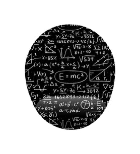 E=mc2 Tasarım Bilek DestekliKaymaz Buruşmaz Kırılmaz Mouse Pad