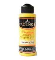 Cadence Premium Akrilik Boya 120 ml. 0590 Kavun Sarı 