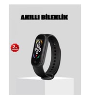 Mey İthalat® Bluetooth Akıllı Bileklik Spor Modlu Kalp Atış Takipli Uyku Analizli