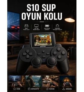 Northcity S10 Sup 520 Oyunlu Gamepad TV Uyumlu - Retro Oyun Deneyimi