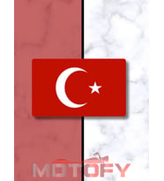 CG FAR FİLMİ AYYILDIZ BAYRAK - STİCKER