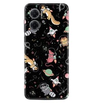 Xiaomi Redmi Note 11E Kılıf Silikon Desen Özel Seri Planet Animals 1771