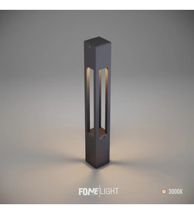 FoneLight Aka Alüminyum Bollard LED Bahçe Aydınlatması