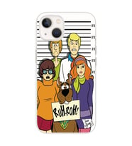 Iphone 14 PLUS Uyumlu Scooby Doo Tasarımlı Şeffaf Telefon Kılıfı
