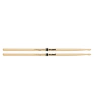 Promark TX5BW 5B American Hickory Baget (Profesyonel) Kalın Profil, Rock ve Metal Tarzları İçin İdeal Ağırlık, Güçlü Atak ve Uzun Ömürlü Ahşap Uç Yapısı