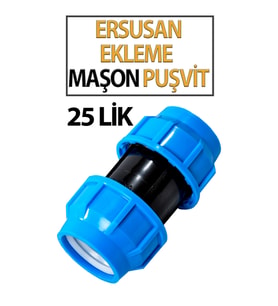 Puşvit 25’lık Ekleme Maşon – Hortum ve Boru Bağlantısı