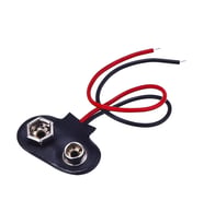 Powermaster IC-232 9 Volt Pil Başlığı 10 Cm Kablolu