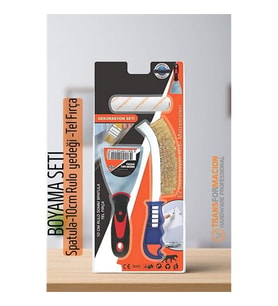 Boyama Seti - Spatula-10cm Rulo  yedeği -Tel Fırça 721858