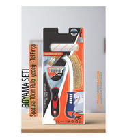 Boyama Seti - Spatula-10cm Rulo  yedeği -Tel Fırça 721858