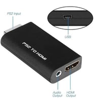 Ps2 To Hdmi Tv Kablosu Çevirici Dönüştürücü Adaptör