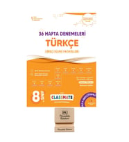 Okyanus LGS 8. Sınıf Classmate Türkçe 36 Hafta Deneme + Telefon Standı
