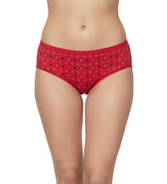 Kadın Baskılı Bikini Külot BGL-ST04939 (Kırmızı)