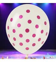VIP YÜKSEK KALİTE 100 ADET ŞEFFAF PEMBE BALON PEMBE ŞEFFAF PULLU BALON PEMBE PULLU DEKORASYON BALONU
