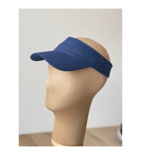 %100 Pamuk Sporcu Koşu Tenis Vizör Şapka Arka Kısmı Ayarlanabilir Unisex Vizör Şapka
