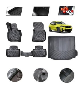 Bmw İX3 2023 Model 4D Bagaj Paspas Set
