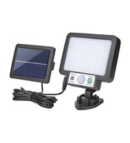 Powermaster JX-F56 Solar Panelli Hareket Sensörlü Üç Modlu Duvar Lambası