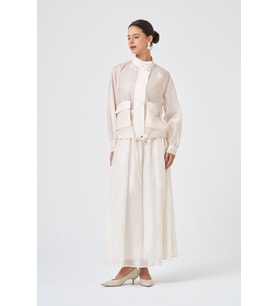 FTZ Women Kadın Nakış İşlemeli Bomber Ceketli Takım Beige 31393