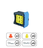 Kızdırma Röle Soketi Siyah 8 Pin Kablosuz