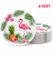 Parti Lisanslı Tabak Flamingo