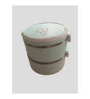 Sızdırmaz 2 Katlı Yemek Termosu Sefer Tası 14.5x 14.5 cm