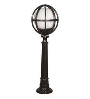 AVONNI BSU-68080-BSY-M6-BOP Siyah Boyalı Dış Mekan Aydınlatma E27 ABS Polietilen Cam 30cm