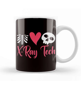 Rad Tech Radiology Radiologist Radiographer Technician Kupa Bardak Porselen