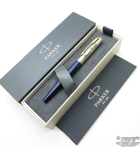 Parker Jotter Metal Lacivert GT Dolma Kalem  İsme Özel Kalem  Hediyelik Kalem