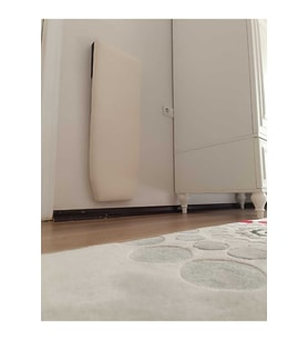 Pratik ve şık duvara monteli katlanır ütü masası, modern tasarım
