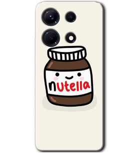 İnfinix Note 30 Pro Kılıf HD Desen Baskılı Kılıf - Nutella Aşkım
