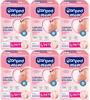 Canped Mom Lohusa Külodu - Külot Bez S - Small - Küçük / M - Medium - Orta 60 Adet (6PK*10)
