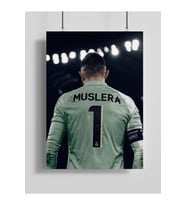 Fernando Muslera Ünlü Futbolcu Posteri Çerçevesiz Parlak Fotoğraf Kağıdı