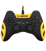 Snopy Rampage SG-R218 PS3/PC X INPUT Sarı USB 1.8m Joypad
